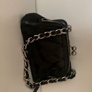 Coach black shoulder bag.